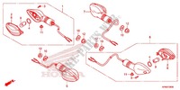 BLINKER(2) für Honda CB 125 F 2020