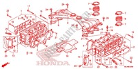 ZYLINDER/ZYLINDERKOPF für Honda GL 1800 GOLD WING ABS NAVI 2013
