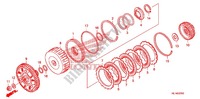 KUPPLUNG (BAS) für Honda BIG RED 700 OLIVE 2011