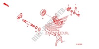 SCHALTTROMMEL/SCHALTGABEL für Honda BIG RED 700 OLIVE 2011