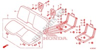 SATTEL (MUV700'11,'12,'13) für Honda BIG RED 700 RED 2011