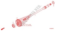 ANTRIEBSWELLE für Honda BIG RED 700 2012