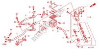 BREMSPUMPE HINTEN (NC750SA/SD) für Honda NC 750 S Dual Clutch Transmission 2014