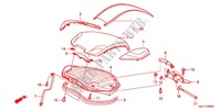 GEPAECKRAUM, ABDECKUNG für Honda NC 750 S Dual Clutch Transmission 2014