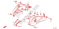 OBERE ABDECKUNG/POSITIONSLEUCHTE für Honda NC 750 S Dual Clutch Transmission 2014