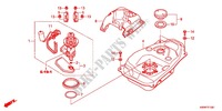 BENZINTANK (AFS110B/C/D/E/F/H) für Honda WAVE 110 Front brake disc, Electric start 2011