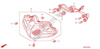 SCHEINWERFER für Honda WAVE 110 Front brake disc, Electric start 2011