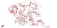 LENKERGRIFF/LENKER DECKEL/WIND SCREEN für Honda ST 1100 ABS II 2000
