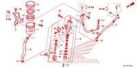 HAUPTBREMSE, HINTEN ZYLINDER für Honda ST 1300 ABS 2012