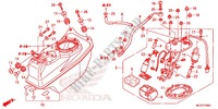 KRAFTSTOFFTANK/KRAFTSTOFFPUMPE für Honda ST 1300 ABS 2012