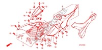 SEITENABDECKUNG/TANKABDECKUNG für Honda FOURTRAX 420 RANCHER 4X4 AT 2011
