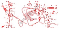 HEBELGRIFF/SCHALTER/KABEL(1) für Honda FOURTRAX 420 RANCHER 4X4 Electric Shift CAMO 2009