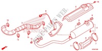 ABGAS SCHALLDAEMPFER(2) für Honda FOURTRAX 420 RANCHER 4X4 Manual Shift CAMO 2014