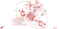 DROSSELKLAPPENGEHAEUSE für Honda FOURTRAX 420 RANCHER 4X4 Manual Shift CAMO 2014