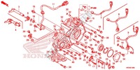 KURBELGEHAEUSEABDECKUNG für Honda FOURTRAX 420 RANCHER 4X4 Manual Shift CAMO 2014