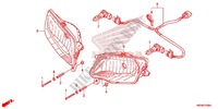 SCHEINWERFER für Honda FOURTRAX 420 RANCHER 4X4 Manual Shift CAMO 2014