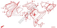 SEITENABDECKUNG/TANKABDECKUNG für Honda FOURTRAX 420 RANCHER 4X4 Manual Shift CAMO 2014