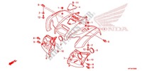 KOTFLUEGEL, VORNE für Honda FOURTRAX 420 RANCHER 4X4 AT PS 2013
