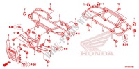SITZ/TRAEGER für Honda FOURTRAX 420 RANCHER 4X4 AT PS 2013