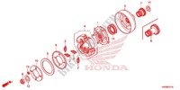 ANLASSERKUPPLUNG  für Honda FOURTRAX 420 RANCHER 2X4 Electric Shift 2016