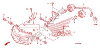 SCHEINWERFER für Honda TRX 450 R SPORTRAX Electric Start WHITE 2012