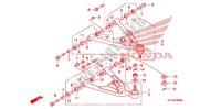 ARM, VORNE für Honda TRX 450 R SPORTRAX Electric Start RED 2013