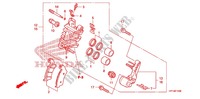 VORDERRAD BREMSSATTEL für Honda TRX 450 R SPORTRAX Electric Start RED 2013