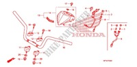 ROHRGRIFF für Honda SPORTRAX TRX 450 R WHITE 2014
