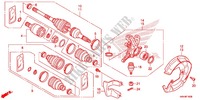GELENK, VORNE/ANTRIEBSWELLE, VORNE für Honda FOURTRAX 500 FOREMAN 4X4 Electric Shift CAMO 2014