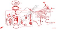 KRAFTSTOFFTANK/KRAFTSTOFFPUMPE für Honda FOURTRAX 500 FOREMAN 4X4 Power Steering, CAMO 2014