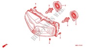 SCHEINWERFER für Honda VFR 800 With speed warning light 2000