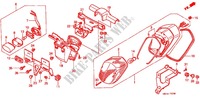 HECKLEUCHTE(2) für Honda VT 1100 SHADOW C3 2000