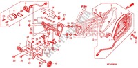 HECKLEUCHTE/KENNZEICHENBELEUCHTUNG (VT1300CR/CRA,VT1300CT/CTA) für Honda VT 1300 STATELINE 2010