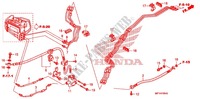 BREMSLEITUNG für Honda VT 1300 STATELINE ABS RED 2010