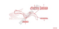 EMBLEM/STREIFEN (VT1300CRA/CR/CTA/CT) für Honda VT 1300 STATELINE ABS BLACK 2013