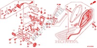 HECKLEUCHTE/KENNZEICHENBELEUCHTUNG (VT1300CR/CRA,VT1300CT/CTA) für Honda VT 1300 C STATELINE 2012
