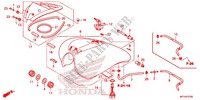 KRAFTSTOFFTANK für Honda VT 1300 C STATELINE 2012