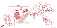 SCHEINWERFER für Honda VT 1300 C STATELINE 2012