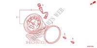 KOMBIINSTRUMENT (VT1300CR/CRA/CT/CTA) für Honda VT 1300 STATELINE 2015