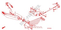 STUFE/PEDAL für Honda VT 1300 SABRE 2010
