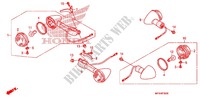 BLINKER(2) für Honda VT 1300 SABRE ABS 2010