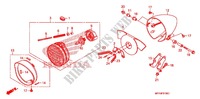 SCHEINWERFER für Honda VT 1300 C FURY ABS 2012