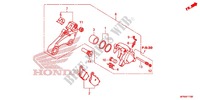 BREMSZANGE HINTEN (VT1300CR/CS/CT/CX) für Honda VT 1300 C FURY 2013