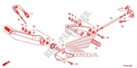 PEDAL (VT1300CXA/CX) für Honda VT 1300 C FURY 2013