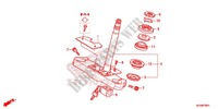 LENKSCHAFT/OBERE BRUECKE (VT750C2/C2F/C2S) für Honda SHADOW VT 750 SPIRIT ABS 2014