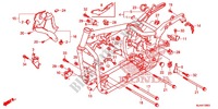 RAHMENKOERPER (VT750C/CA/C2/C2B/C2F/CS/C2S) für Honda SHADOW VT 750 AERO ABS GRAY 2013