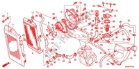 KUEHLER (VT750C/CA/C2/C2B/C2F/CS/C2S) für Honda SHADOW VT 750 AERO ABS GRAY 2013