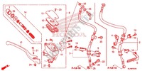 BREMSPUMPE VORNE (VT750C/CA/C2/C2F/C2B) für Honda SHADOW VT 750 AERO ABS GRAY 2014