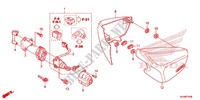 SEITENABDECKUNG/TANKABDECKUNG für Honda SHADOW VT 750 AERO ABS GRAY 2014
