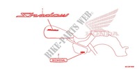 EMBLEM/STREIFEN (VT750C/VT750CS) für Honda SHADOW VT 750 AERO 2011